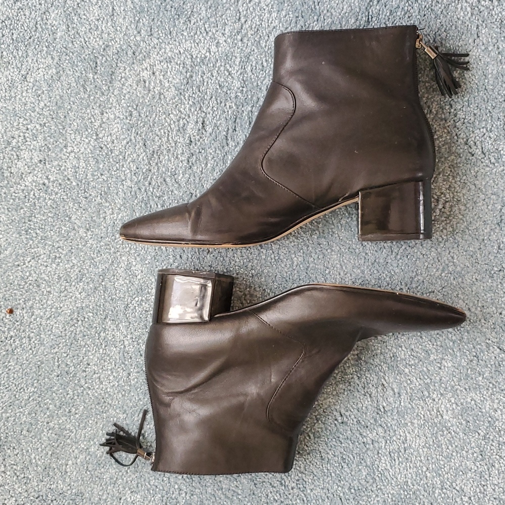 Karl Lagerfeld Black Wedge boots